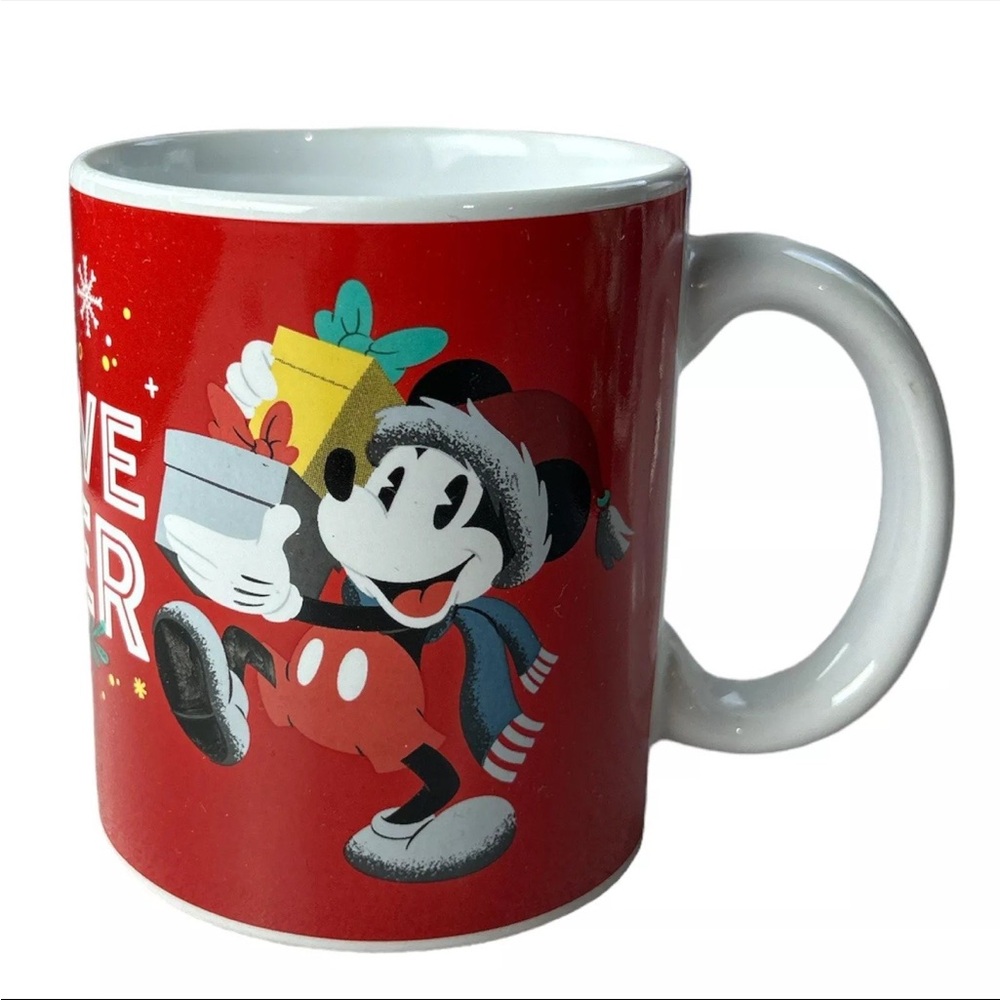 Mickey Mouse Minnie Mouse- Festive Cheer Coffee Mug- Christmas